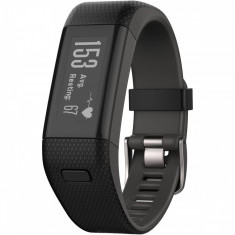 Bratara Fitness Garmin VivoSmart HR+ GPS Activity Tracker Black foto