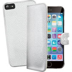 Husa Flip Cover Celly 102205 Ambo alba plus capac spate detasabil pentru Apple iPhone 6 foto