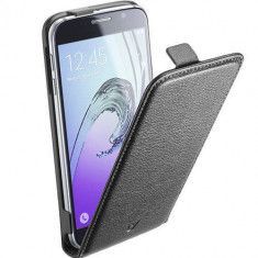 Husa Flip Cover Cellularline FLAPESSGALA516K Flip Essential Black pentru Samsung Galaxy A5 2016 foto