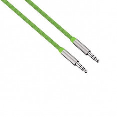 Cablu audio Hama 80533 ColorLine Jack-Jack 3.5mm pentru smartphone 1m verde foto
