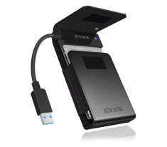 RaidSonic Cablu adaptor SSD/HDD 2.5 SATA la USB 3.0 black foto