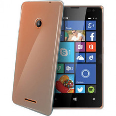 Husa Protectie Spate Celly GELSKIN475 transparenta pentru Microsoft Lumia 435 foto