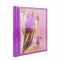 Album foto Procart Purple Flower 10 file autoadezive format 23x28cm coperta carton Mov