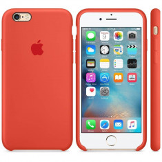 Husa Protectie Spate Apple Silicone Case Orange pentru tiPhone 6s plus foto