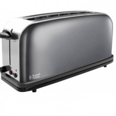 Prajitor de paine Russel Hobbs Long Slot Storm 1000W Gri foto