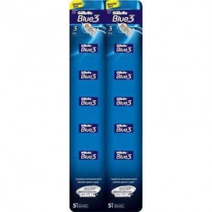 Aparat de ras Gillette Blue3 card 10 buc foto