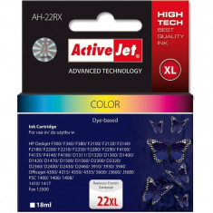 Consumabil ActiveJet Cartus compatibil HP 22XL Color foto