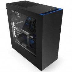 Carcasa NZXT Source 340 Black Blue foto