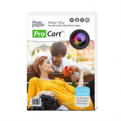 Hartie foto Procart 50 coli Dual Side Glossy 13x18 cm 155g foto