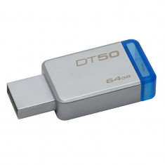 Memorie USB Kingston DataTraveler 50 64GB USB 3.1 Blue foto