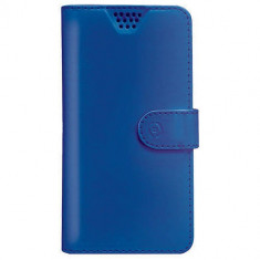 Husa Flip Cover Celly 111593 Agenda Unica XL albastra foto