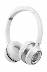 Casti Monster Ntune HD Pearl White foto