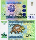 SV * Uzbekistan 200 SUM 1997 UNC