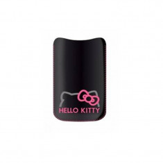 Toc Hello Kitty HKBBPUP1B Pastel 1 negru pentru Blackberry 8520 foto