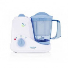 Robot de bucatarie Taurus Baby Mini Food 520W 4 functii Alb/Albastru foto