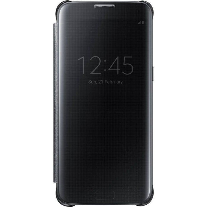 Husa Flip Cover Samsung Clear View pentru Galaxy S7 Edge foto mare Husa Flip Cover Samsung Clear View pentru Galaxy S7 Edge foto mare