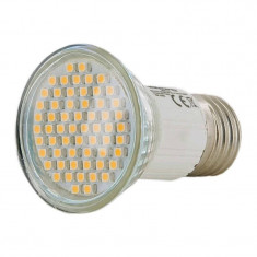 Bec LED Whitenergy Reflector MR16 E27 60xSMD3528 3W 3000K foto