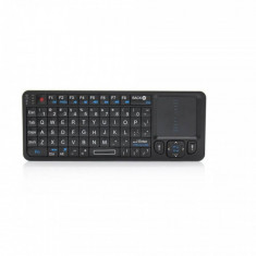 Tastatura mini Rii tek i6 wireless dual side cu telecomanda bluetooth foto