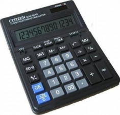 Calculator de birou Citizen SDC554S Black foto