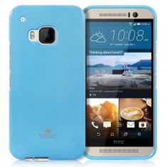 Husa Protectie Spate Goospery Jelly Sky Blue pentru HTC ONE M9 foto