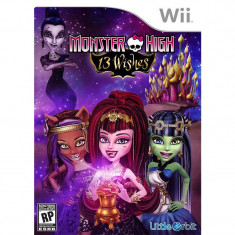 Joc consola Namco Monster High 13 Wishes Wii foto