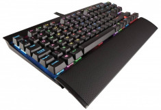 Tastatura gaming Corsair K65 Cherry MX RGB LED USB Black foto