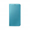 Husa Flip Cover Samsung EF-WG920PLEGWW Wallet Blue pentru Samsung G920 Galaxy S6