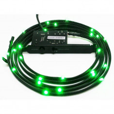 Kit Iluminare carcasa NZXT Sleeved LED Kit 1m Green foto