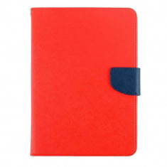 Husa tableta Goospery Fancy Diary Red Navy pentru Apple iPad Air foto