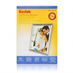 Hartie foto Kodak 20 coli 4R RC Ultra Premium Glossy 10x15 foto