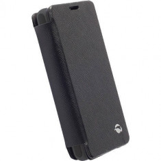 Husa Flip Cover Krusell 75815 Agenda Malmo MFX Negru pentru Sony Xperia E1 foto