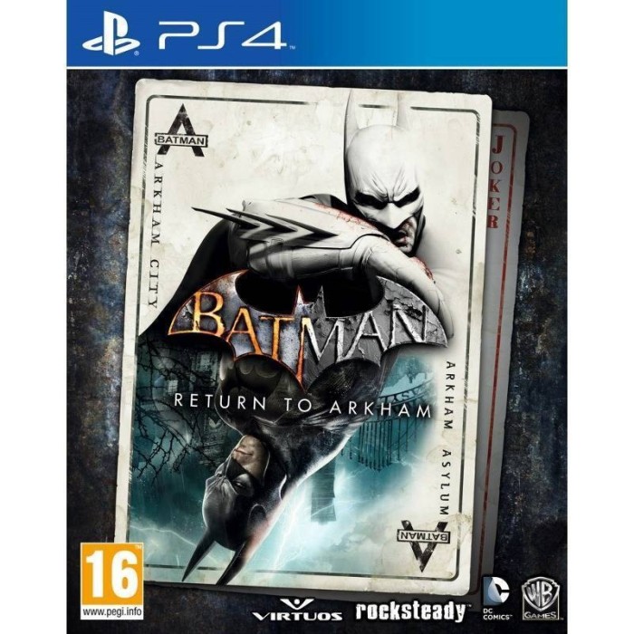 Joc consola Warner Bros Batman Return to Arkham PS4 foto mare Joc consola Warner Bros Batman Return to Arkham PS4 foto mare