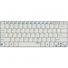 Tastatura Rapoo Bluetooth Ultra-Slim E6100 White foto