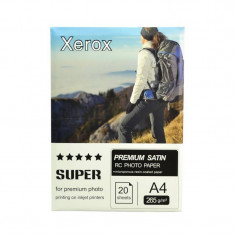 Hartie foto Xerox Inkjet A4 265g RC Premium Satin 20 coli foto