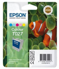 Consumabil Epson Cartus T027 Colour foto