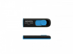 Memorie USB ADATA UV128 128GB USB 3.0 negru / albastru foto