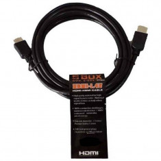 Cablu SBox tip HDMI M/M 3 m negru foto