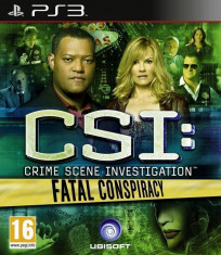 Joc consola Ubisoft CSI 6 FATAL CONSPIRACY - PS3 foto