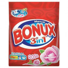 Detergent de rufe manual BONUX 3in1 Rose 400g foto