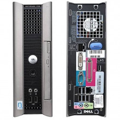 Desktop PC refurbished Dell OptiPlex 745 Core 2 Duo E6400 2.13GHz 1GB DDR2 80GB HDD Sata RW Ultra SFF Desktop Soft Preinstalat Windows 7 Home foto