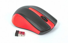 Mouse wireless Omega OM-419 rosu foto