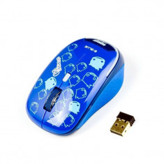 Mouse E-Blue Monster Babe Wireless Blue foto