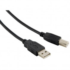 4World Cablu USB 2.0 tip A/B Black foto