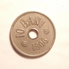 10 BANI 1906 J / CU EROARE DE MATRITA SPARTA