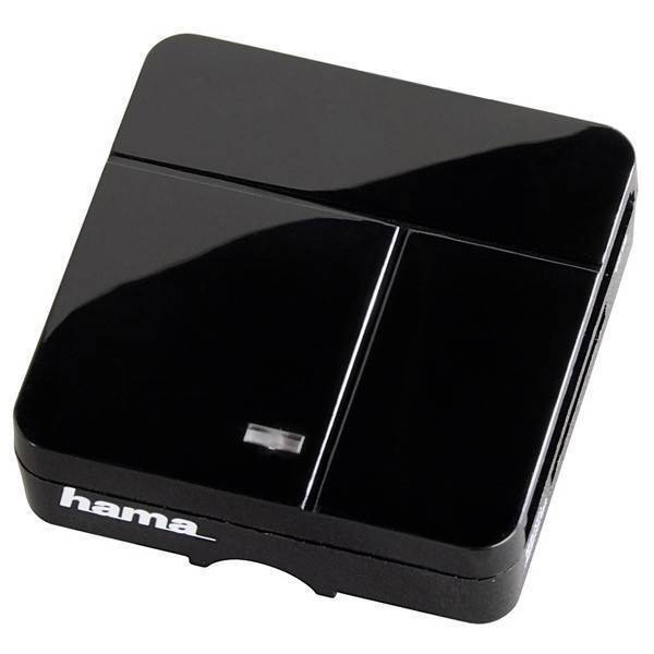 Card reader Hama 94124 All in One USB 2.0 Black foto mare Card reader Hama 94124 All in One USB 2.0 Black foto mare