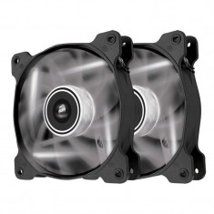 Ventilator pentru carcasa Corsair Air Series SP140 White LED High Static Pressure 140mm Fan Twin Pack foto