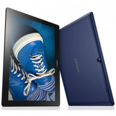Tableta Lenovo Tab 2 A10-30 10.1 inch HD Qualcomm 1.3 GHz Quad Core 2GB RAM 16GB flash WiFi Android 5.1 Blue foto