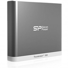 Hard disk extern Silicon-Power T11 120GB SSD Thunderbolt Silver foto