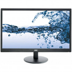 Monitor LED AOC E2270SWDN 21.5 inch 5ms Black foto