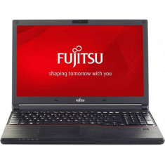 Laptop Fujitsu Lifebook E556 15.6 inch Intel i5-6200U 8GB DDR4 SSD256 Black foto